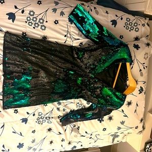 Mini sequin (mermaid like) dress